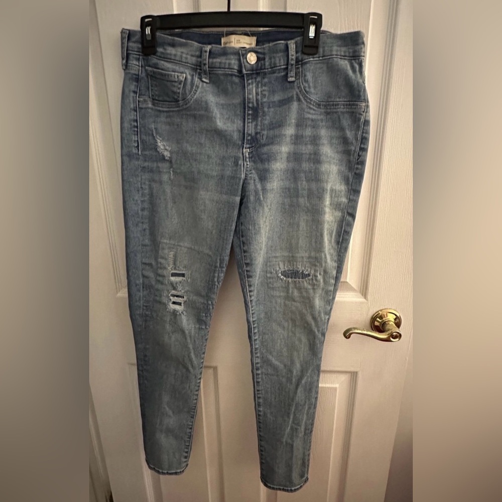 GAP Women's Light Blue Skinny Jeans